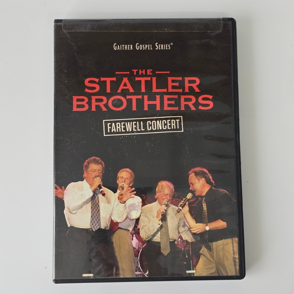 The Statler Brothers Farewell Concert DVD Live Music Americana Gaither